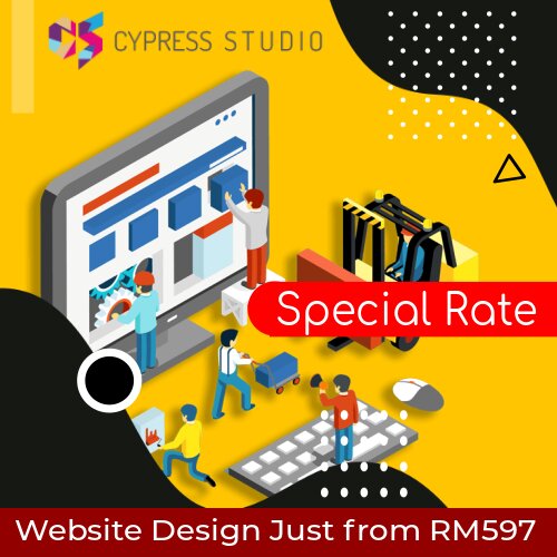 Cypress Studio Chesp Website Design Banner Ad